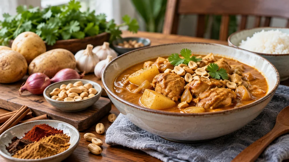 Massaman Curry Guide: Spice, Potato, Nuts, and Protein