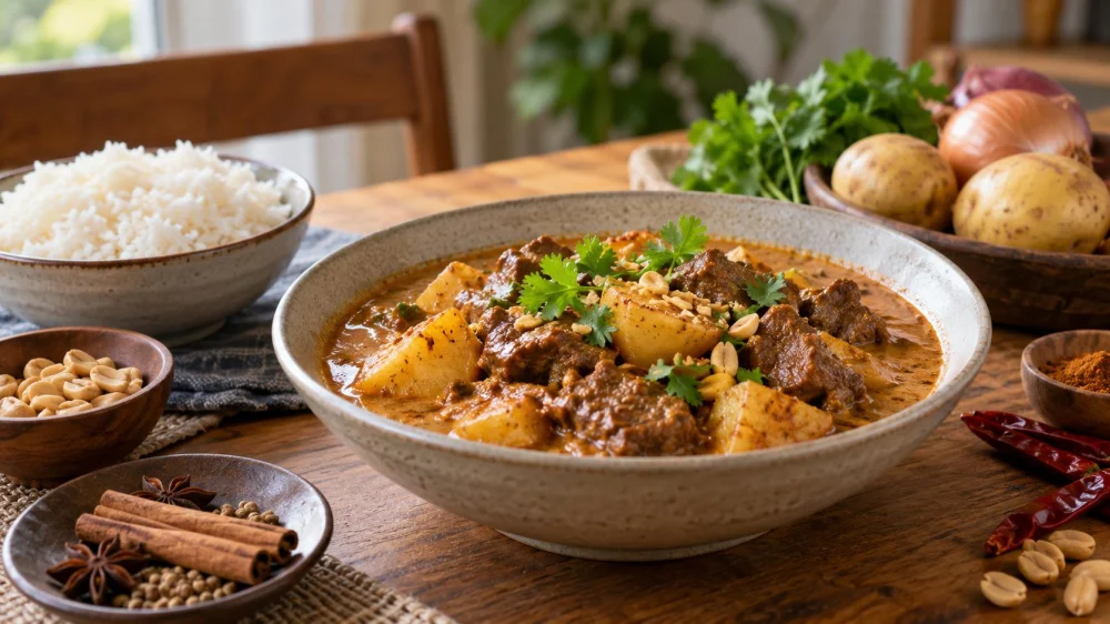 Massaman Curry Guide: Spice, Potato, Protein, and Nuts