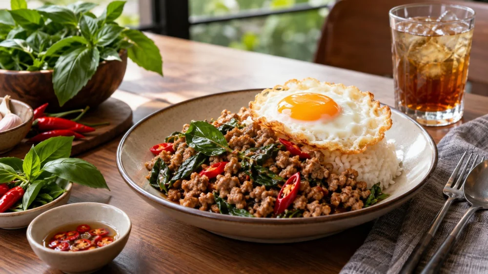 Pad Kra Pao Guide: Protein, Basil, Heat, and Egg