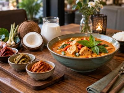 Thai Curry Spice Level: Paste, Coconut, and Menu Questions