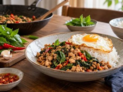 Thai Basil Stir-Fry Guide: Protein, Heat, and Fried Egg