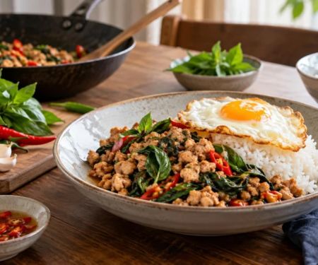 Thai Basil Stir-Fry Guide: Protein, Heat, and Fried Egg