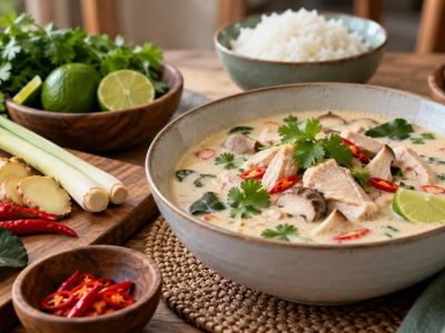Thai Coconut Soup Guide: Aromatics, Protein, and Balance