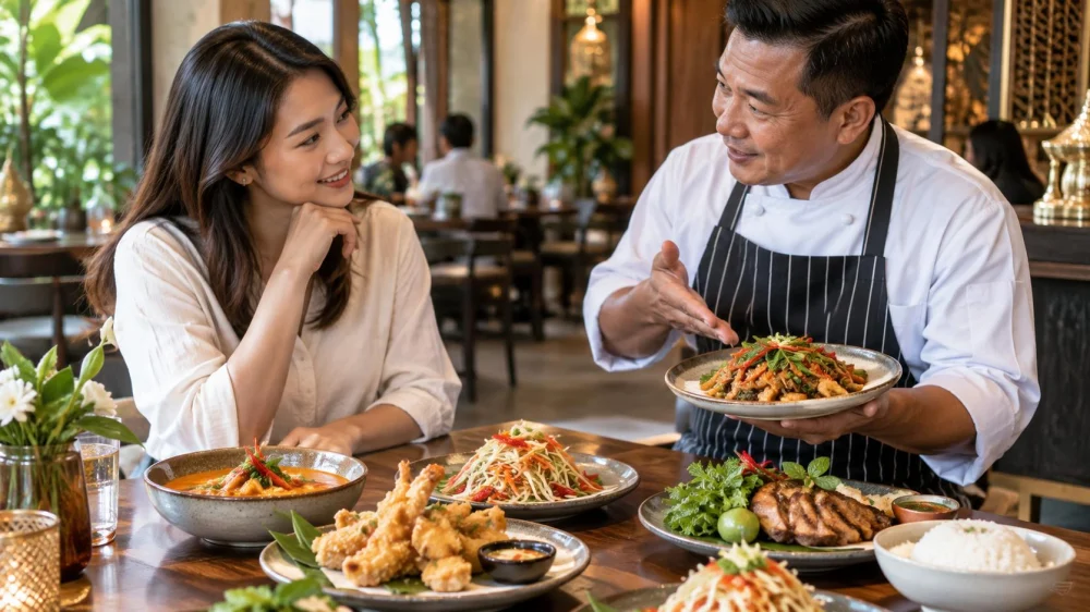 Thai Restaurant Texture Guide: A Thai Food Reader Guide