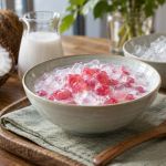 Thai Dessert Tub Tim Grob: Texture, Coconut, Ice, and Allergens