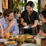 Thai Restaurant Service Charge Check: Bill, Tips, and Group Split